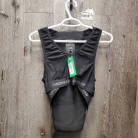 Light Stretchy Lycra Back Protector Vest, zip, Level 2, *02/2014 *gc, dirty, hair