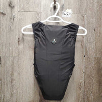 Light Stretchy Lycra Back Protector Vest, zip, Level 2, *02/2014 *gc, dirty, hair