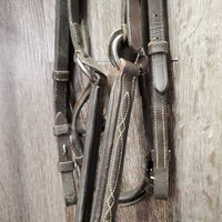 FS Rsd Monocrown Figure 8 Bridle *vgc, dirt, broken keeper, scraped edges, gunk