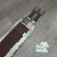 Nylon Web, Fleece Lined, 2x els, D Ring *gc, clean & v.dirty?v.stained, clumpy