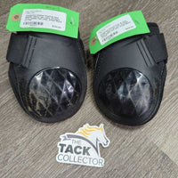 Closed Front & Hind Boots, velcro *gc, rubs, scrapes, dirty inside, hair, pilly, snags