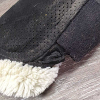"Turnout Boot Air" Fleece Lined Closed Boots, velcro *gc, clean, stains, rubs, stains, v.hairy velcro, clumpy, peeling
