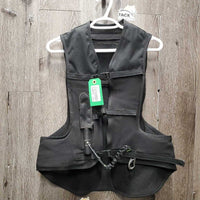 Air Safety Vest, 2x canisters, bag, Nylon Strap, Allen Key, Guide *vgc, mnr hair & dirt