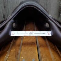 17.5" *MW *5.5" CWD 2Gs Mademoiselle Close Contact, 2 Billet Guards, Red CWD Cover, Foam Panels, Med Front & Back Blocks, Flaps: 24.5"L x 13.5"W Serial #: SE32 S2 TC 3L PA 305 RT 17 56636