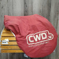 17.5" *MW *5.5" CWD 2Gs Mademoiselle Close Contact, 2 Billet Guards, Red CWD Cover, Foam Panels, Med Front & Back Blocks, Flaps: 24.5"L x 13.5"W Serial #: SE32 S2 TC 3L PA 305 RT 17 56636