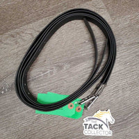 Pr Synthetic Stirrup Leathers *vgc, rubs, mnr dirt, faded & hole rubs