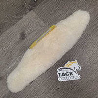 Sheepskin Noseband Shadow Roll *xc/vgc, clean, velcro: edge rubs, threads & hair