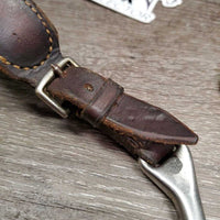 Kineton Noseband, hard curved noseband *vgc, mnr dirt, dents, scratches, older, rust & edge scrapes
