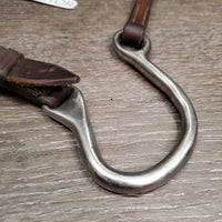 Kineton Noseband, hard curved noseband *vgc, mnr dirt, dents, scratches, older, rust & edge scrapes