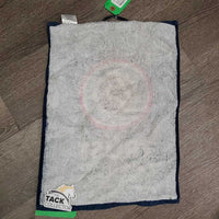 Sweet Iron French Link Loose Ring Gag Bit, Center Lozenge, Rubber Guards, Nunn Finer Nylon Cheeks, Trust Towel *vgc, clean, rubs, mnr rust, rubs & residue