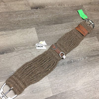 27 String Soft Mohair Cinch, Roller Buckles, 2x D Rings *xc, clean, mnr hairy