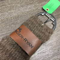 27 String Soft Mohair Cinch, Roller Buckles, 2x D Rings *xc, clean, mnr hairy