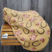 17.5" *Adj - Wide/Red Gullet In Wintec All Purpose Saddle, 2 Billet Guards, 2 Front Velcro Blocks, SaddleSox: Brown/Pink Cover & Stirrup Covers, CAIR Panels, Front & Rear Gusset Panels, Flaps: 16"L x 14" Serial 375363