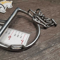 High Port Hunter D Ring Bit, Rotating Center, Chain, 4 Hooks *vgc, clean, mnr residue, scratches & squeaky roller