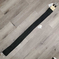 Nylon Web Fleece Lined Girth, 1x els *vgc, clean, mnr clumpy, stains & dirty