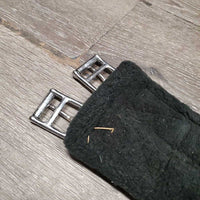 Nylon Web Fleece Lined Girth, 1x els *vgc, clean, mnr clumpy, stains & dirty
