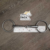 Med Loose Ring Snaffle Bit *vgc, clean, mnr scratches, scuffs & stains