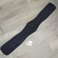 Memory Foam Short Dressage Girth, 2x els, D Ring *gc/fair, NO strap, clean, v.pilly & rubbed, thin/holey edges, frays
