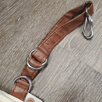 Canvas - Hvy Cotton Bridle Bag *vgc, clean, mnr stains & pills