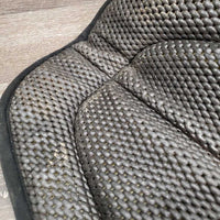 Neoprene Nonslip Bareback Pad, neoprene Girth *vgc, clean & mnr dirt & hair, edges: rubs, pills & faded