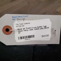 2 Leq Quilts *vgc, clean, hairy, rubs, faded, pilly