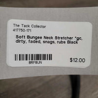 Soft Bungee Neck Stretcher *gc, dirty, faded, snags, rubs