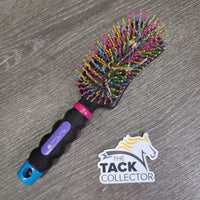 Mane & Tail Brush, handle *gc, dirty, hairy, rubs, scrapes, sticker, stains, shavings