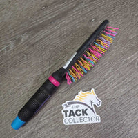 Mane & Tail Brush, handle *gc, dirty, hairy, rubs, scrapes, sticker, stains, shavings