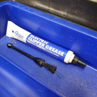 Variable Speed Clippers, Blades, grease, brush, tray, foam, filters, manual *vgc, clean, stains, grease, hairy, cracked lid, WORKS, SOUND GREAT