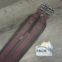Neoprene & Nylon Web Girth, els *vgc/gc, clean, rubs, stain, faded spot