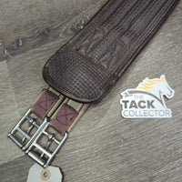 Neoprene & Nylon Web Girth, els *vgc/gc, clean, rubs, stain, faded spot