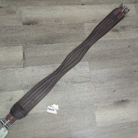 Neoprene & Nylon Web Girth, els *vgc/gc, clean, rubs, stain, faded spot