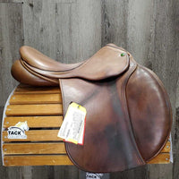 17" W *5.5" County Innovation All Purpose, Green County Cover, Wool Flocking, Med Front & Large Back Blocks, Rear Gusset Panels, Flaps: 14.25" x 13.5"W