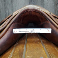 17" Adj *set W *5.5" County Innovation All Purpose, Green County Cover, Wool Flocking, Med Front & Large Back Blocks, Rear Gusset Panels, Flaps: 14.25" x 13.5"W