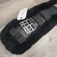 Cotton Quilt & Sheepskin Short Girth, D Ring *like new
