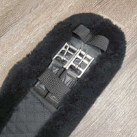 Cotton Quilt & Sheepskin Short Girth, D Ring *like new