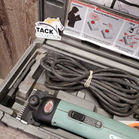 Corded Body Clippers, Fine Blades, Grease, Brush, Case *gc, hairy, dirty, v.hairy screen, WORK, SOUND GOOD