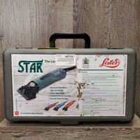 Corded Body Clippers, Fine Blades, Grease, Brush, Case *gc, hairy, dirty, v.hairy screen, WORK, SOUND GOOD