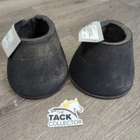 Neoprene Wrap Around Bell Boots, velcro *gc, ripv.dirty, faded, rubs, threads, hair