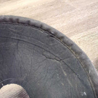 Neoprene Wrap Around Bell Boots, velcro *gc, ripv.dirty, faded, rubs, threads, hair