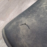 Neoprene Wrap Around Bell Boots, velcro *gc, ripv.dirty, faded, rubs, threads, hair