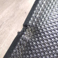 Closed Mesh & Fleece Boots, velcro *gc, dirty, stains, hairy, clumpy