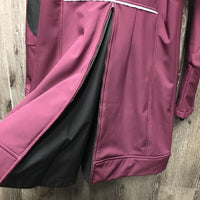 "Special Edition" Technical Long Coach - Riders Jacket, detach hood, Zip *xc/like new