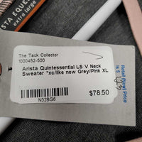 LS V Neck Sweater *xc/like new