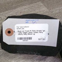 Pr Polo Wraps *gc, v.pilly edges, clean, faded, hairy velcro, hairy