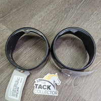 Pr Rubber Heel - Quarter Boots *vgc/xc, clean, mnr tape residue, scratches, rubs & rough edges