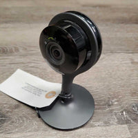 Google Nest Cam Indoor - Wired Indoor Camera for Home Security - Control with Your Phone and Get Mobile Alerts - Surveillance Camera with 24/7 Live Video and Night Vision, magnetic base, cord *WORKS, mnr dust, older