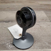 Google Nest Cam Indoor - Wired Indoor Camera for Home Security - Control with Your Phone and Get Mobile Alerts - Surveillance Camera with 24/7 Live Video and Night Vision, magnetic base, cord *WORKS, mnr dust, older