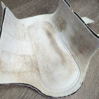 Closed Neoprene Boots, velcro *gc, clean, dingy, rubs, pills, stains, hairy velcro, chipped & pilly edges