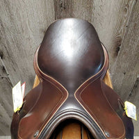 17.5" W *5.5" Sankey Jacinda Close Contact Saddle, 2 Billet Guards, Sankey Nylon Black Cover, Med Front & Back Blocks, Wool Flocking, Front & Rear Gusset Panels, Flaps: 12.75"L x 14" W Serial #17.5 W 129915